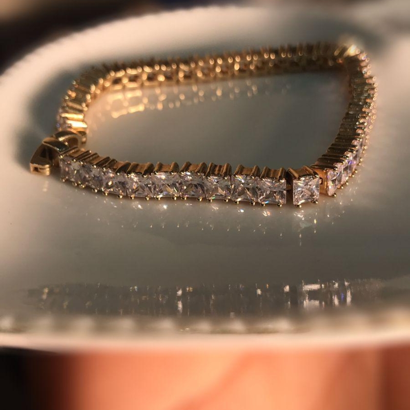 pulseira riviera  cubica