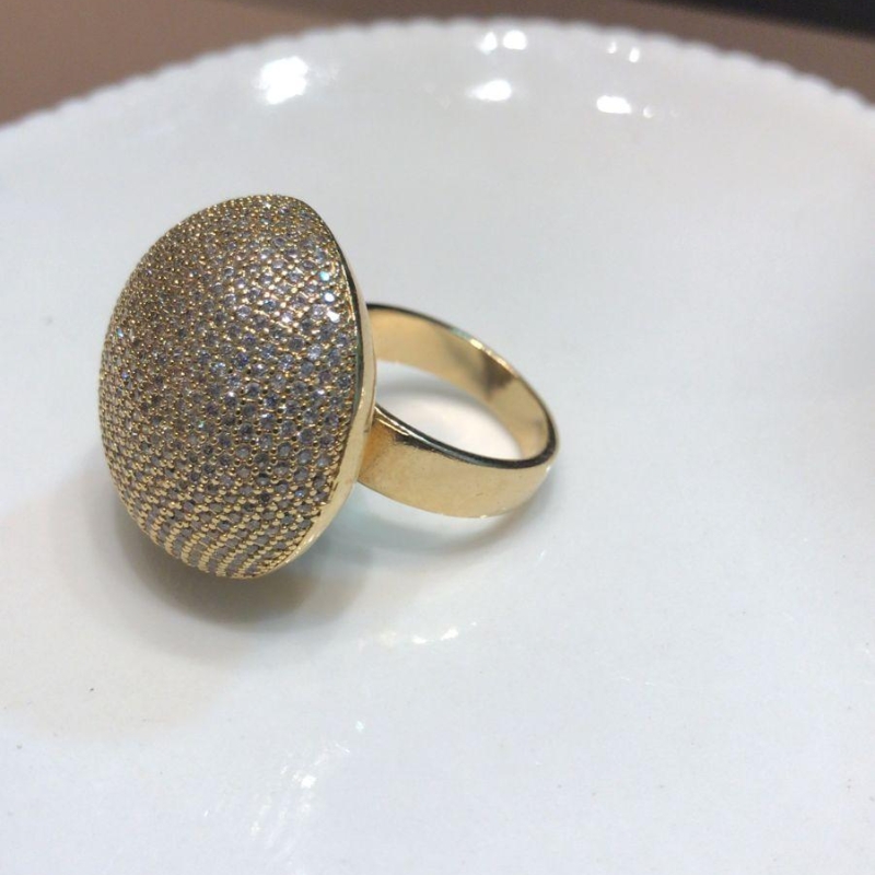 Anel super cravejado