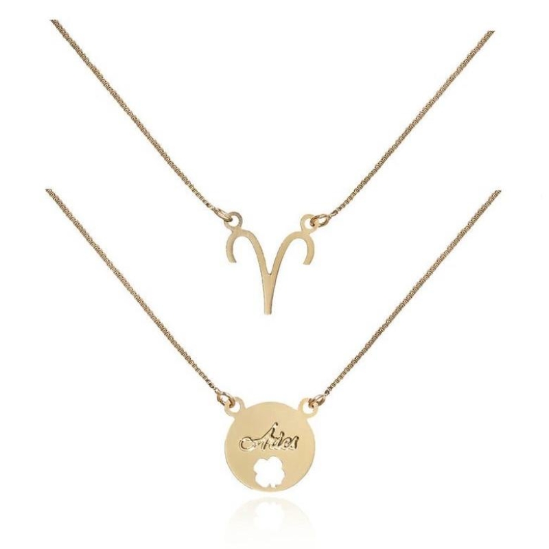 colar escapulário signo aries