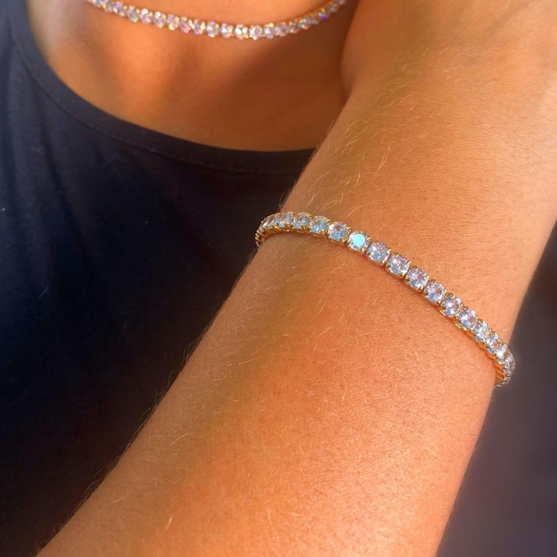 pulseira  Riviera cristal