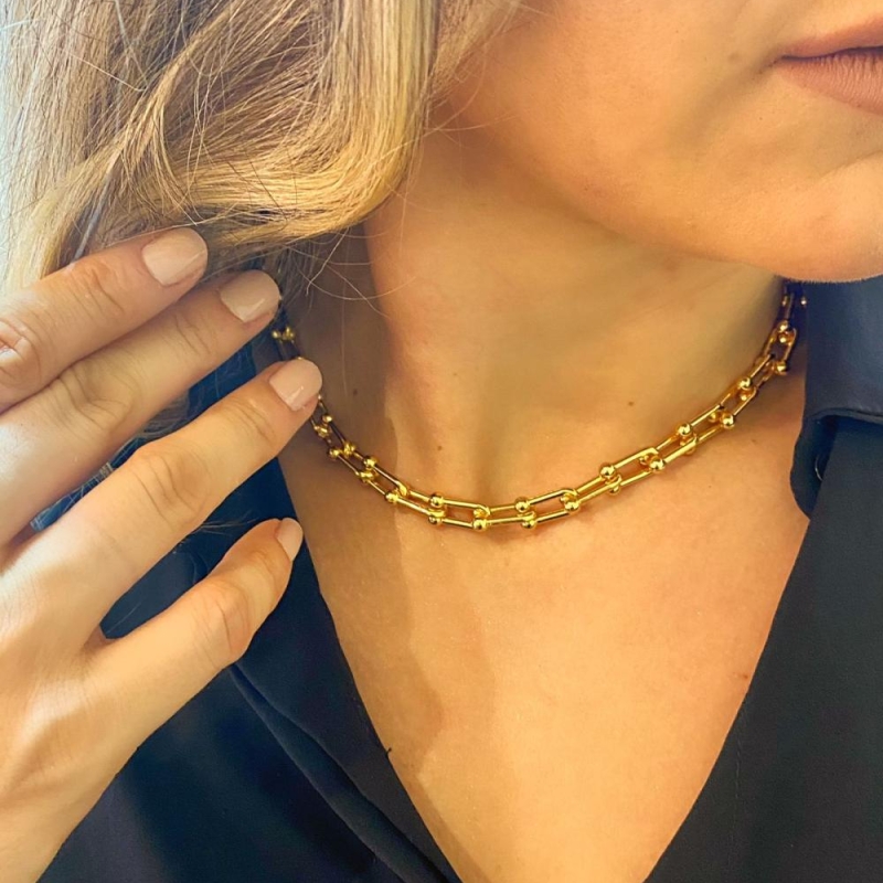 colar gargantilha tiffany