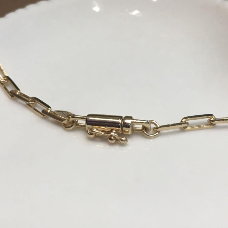 colar cartier com fecho canhâo 60CM