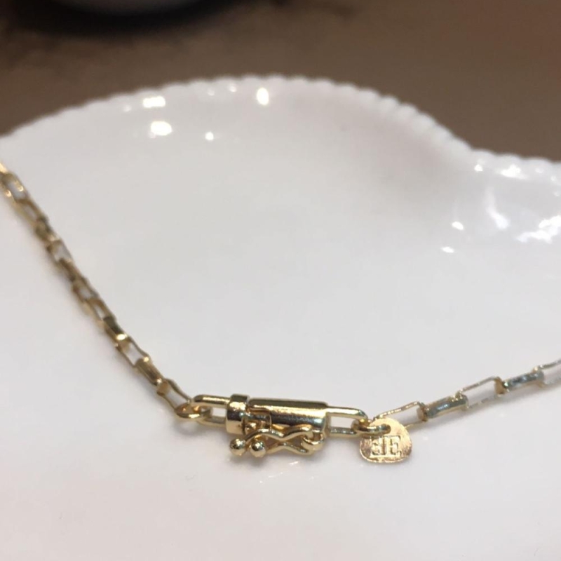 colar cartier grosso com fecho canhâo 60CM