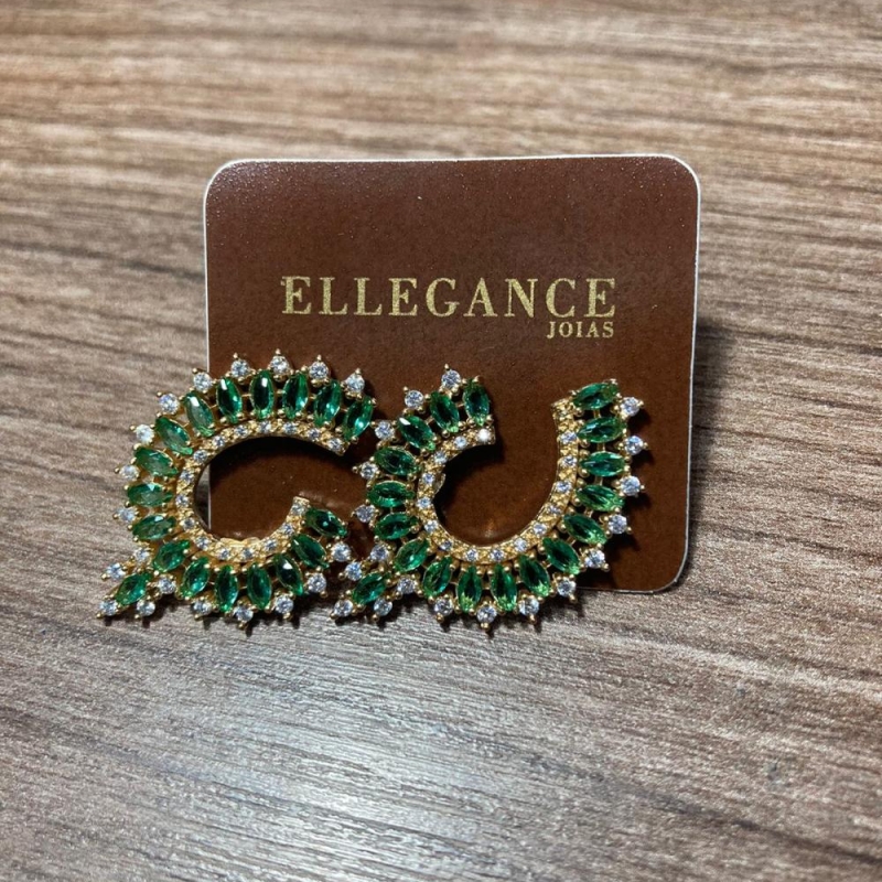 Brinco verde em U