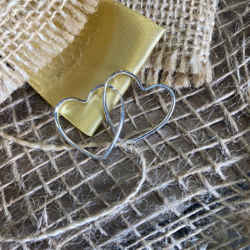 Argola coração