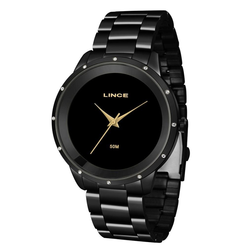 Relogio preto feminino