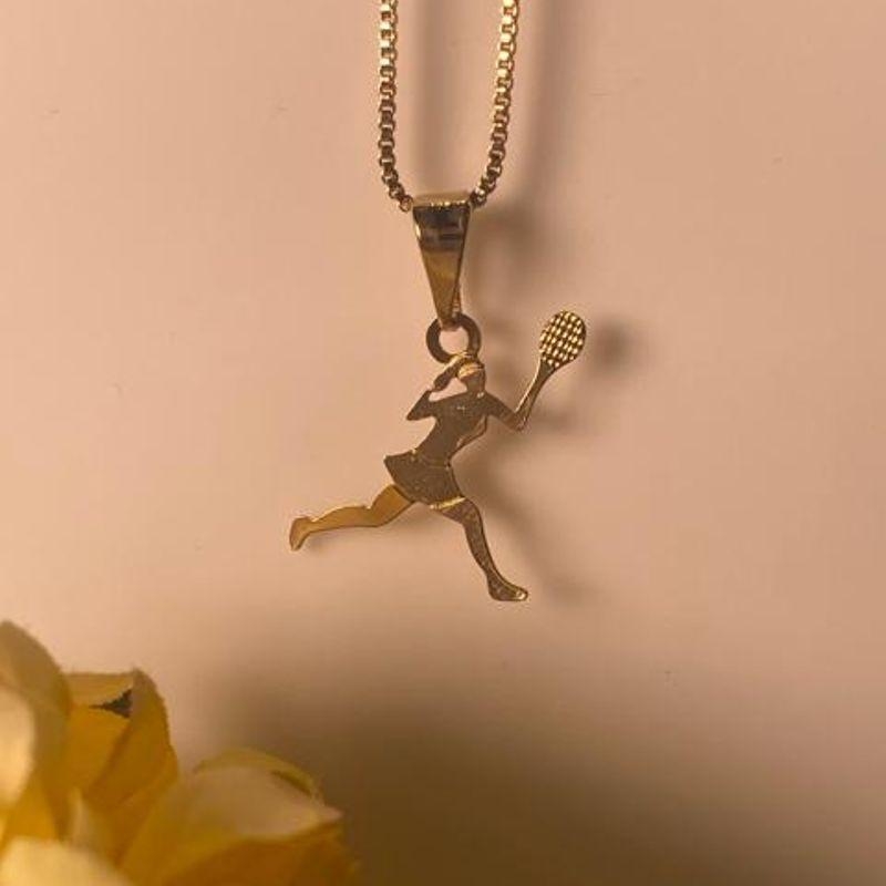 Colar Jogadora de Tenis