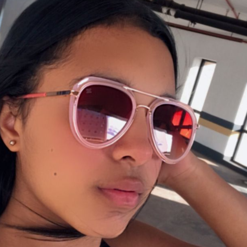 Oculos aviador duplo Rosa