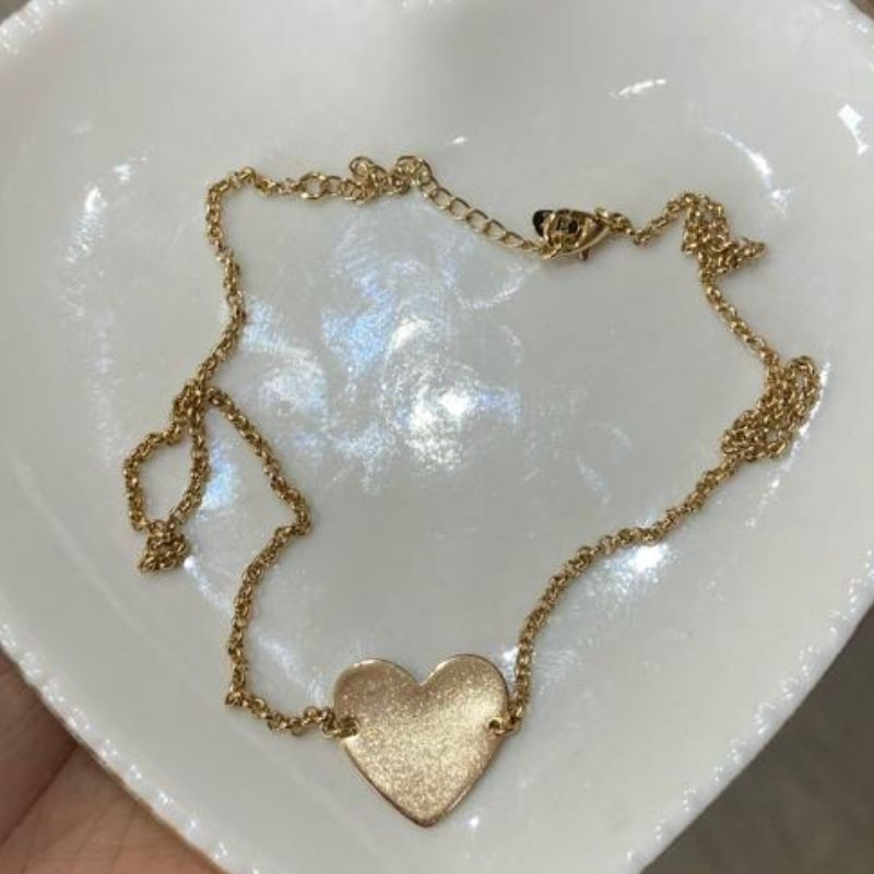 Colar coraçao personalizar M