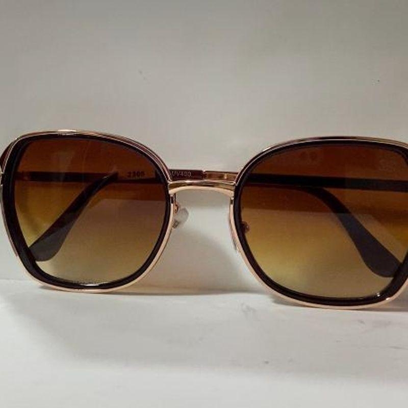 Oculos Vermelho com detalhes Rose