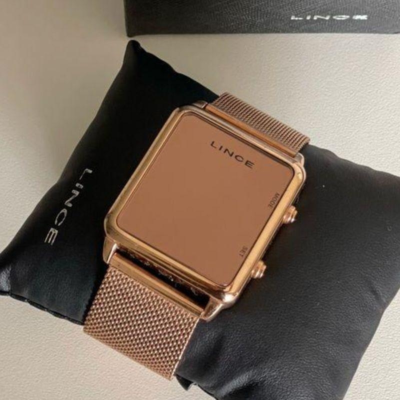 Relógio Digital rose