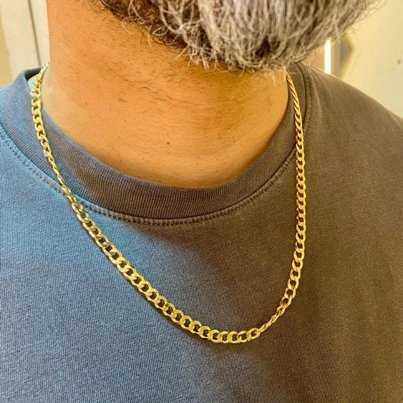 Corrente elo grumet masculina