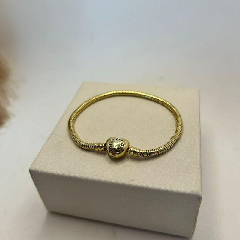 Pandora  Fecho  de coração 20CM