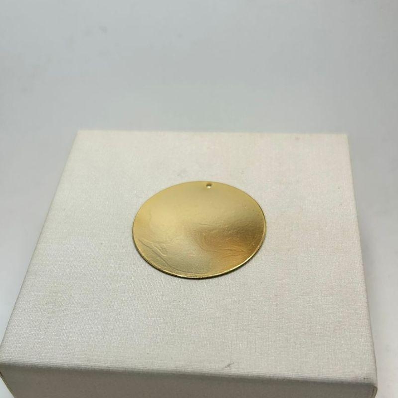 Pingente chapa redonda  G