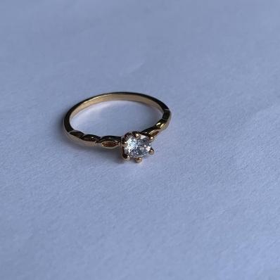 Anel de Zircônia 6 Garras