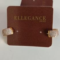 Argola Click Pave Medio