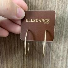 Brinco argola média