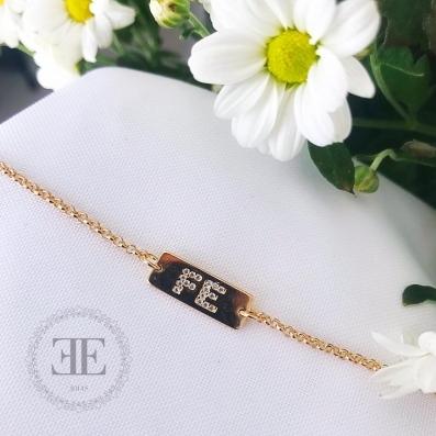 Pulseira Fé Cravejada