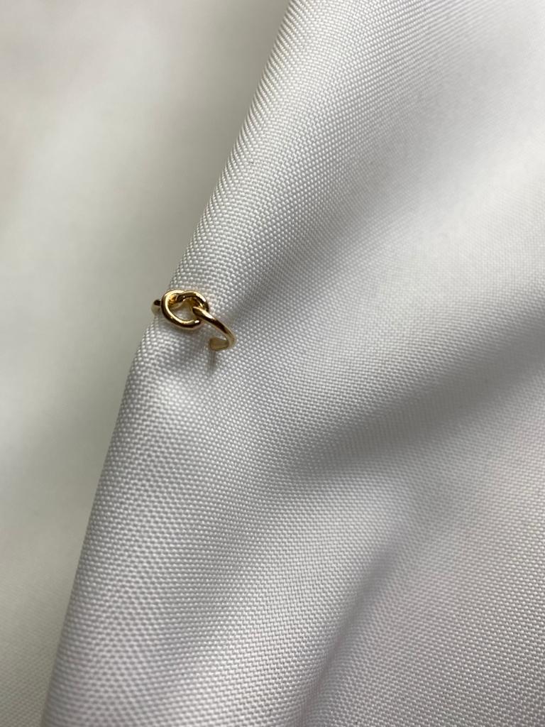 Brinco Piercing Fake Nó