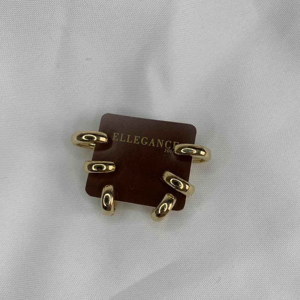 Brinco Trio Liso Grande