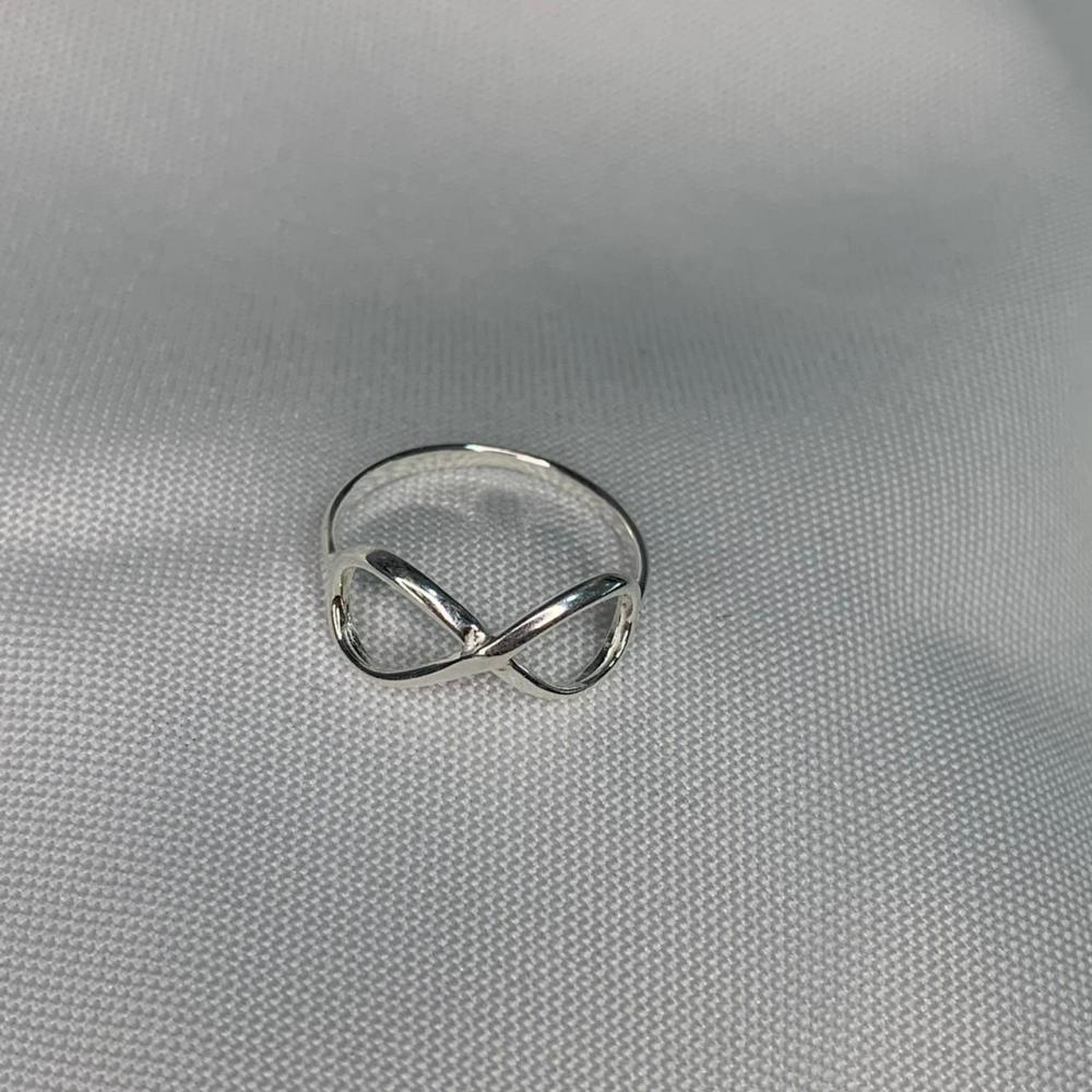 Anel Símbolo Infinito Liso