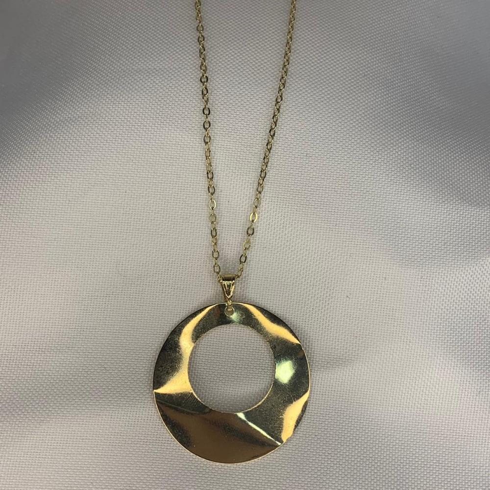 Colar Redondo Vazado Liso