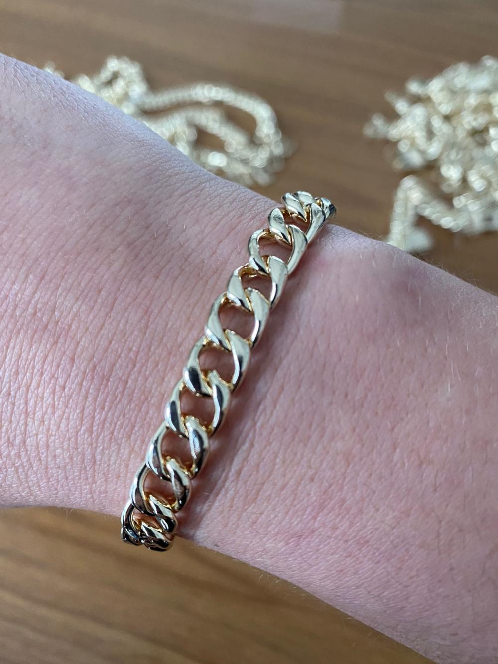 Pulseira Elo Fecho Gaveta 22cm