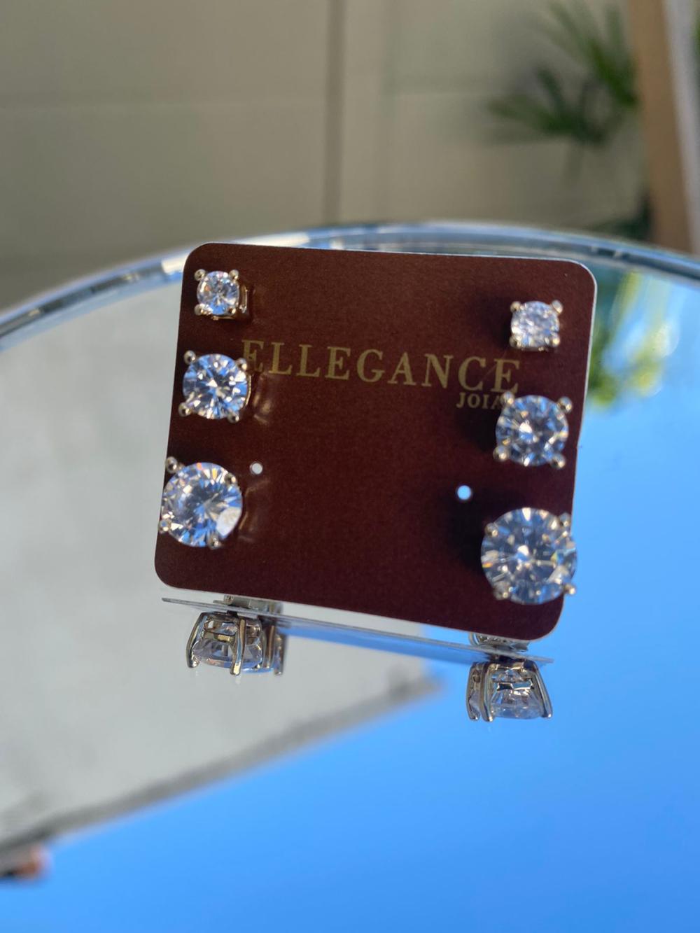 Brinco Trio Pontos de Luz