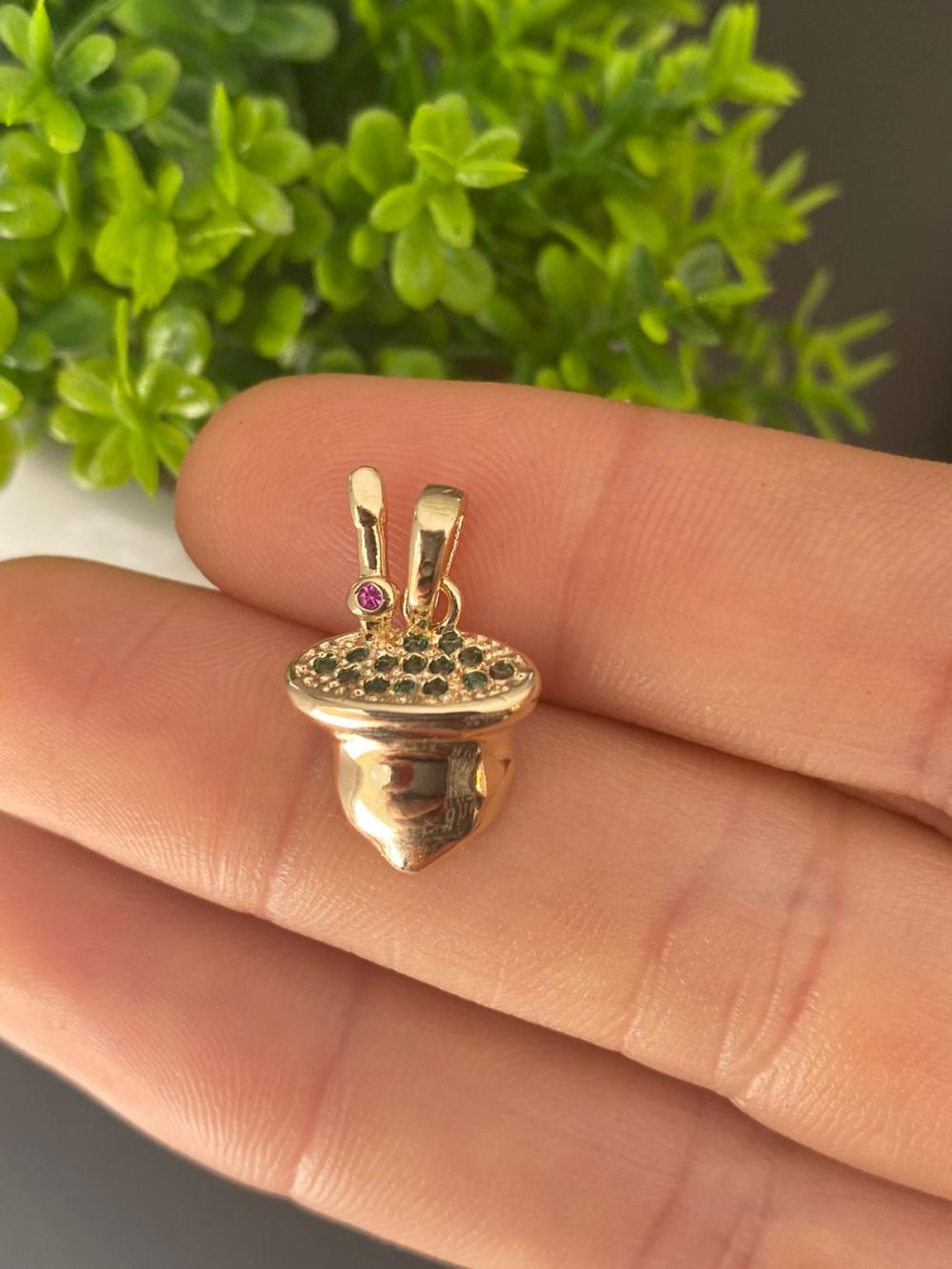 Pingente Chimarrão Cravejado