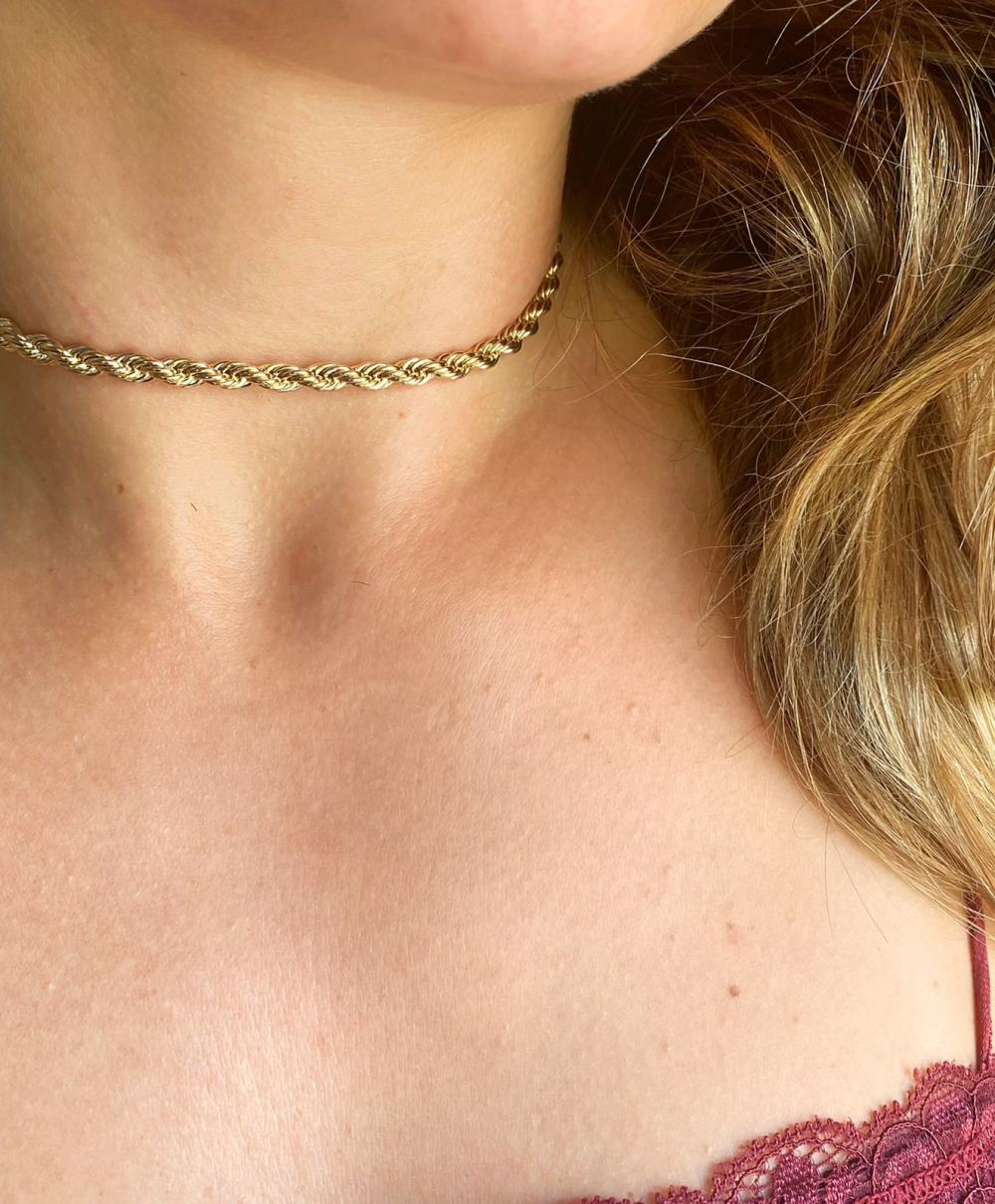 Chocker corção baiano grosso fecho lagosta