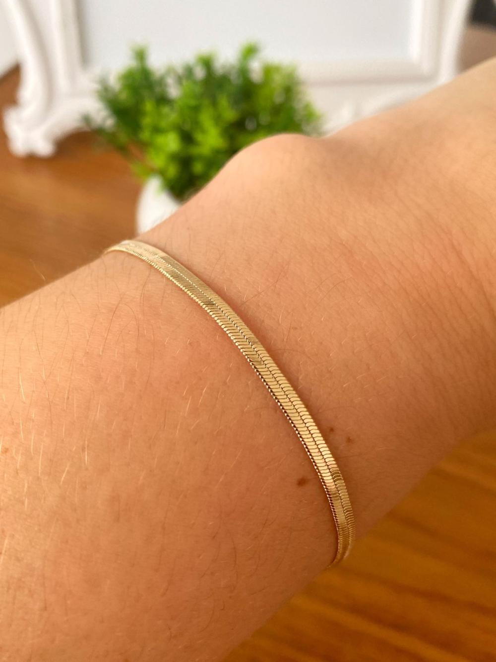 Pulseira Cobra Fina