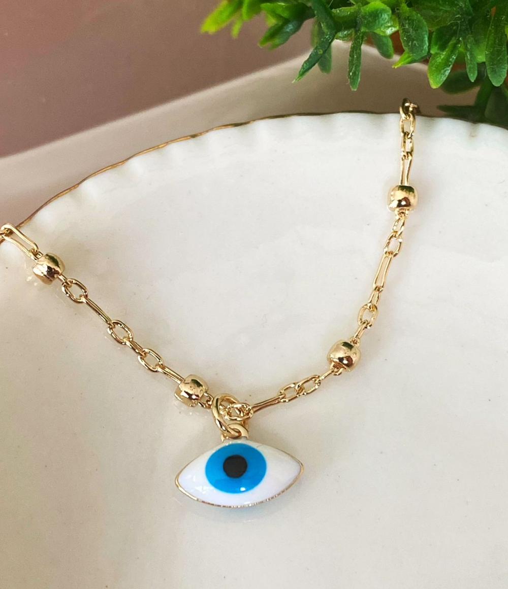 Pulseira Olho grego Azul