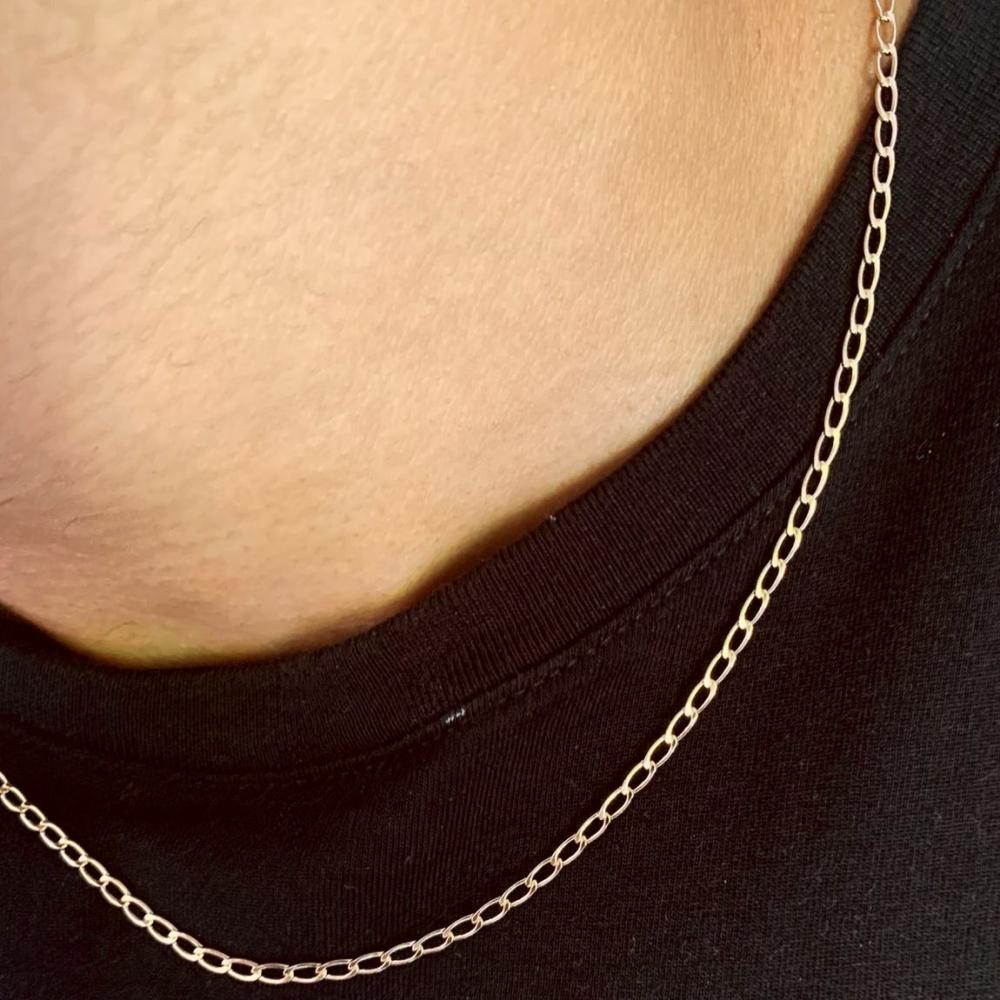 Corrente 60cm  elo simples