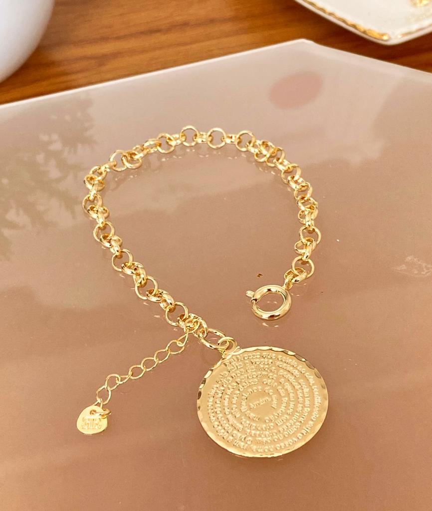 Pulseira medalha 