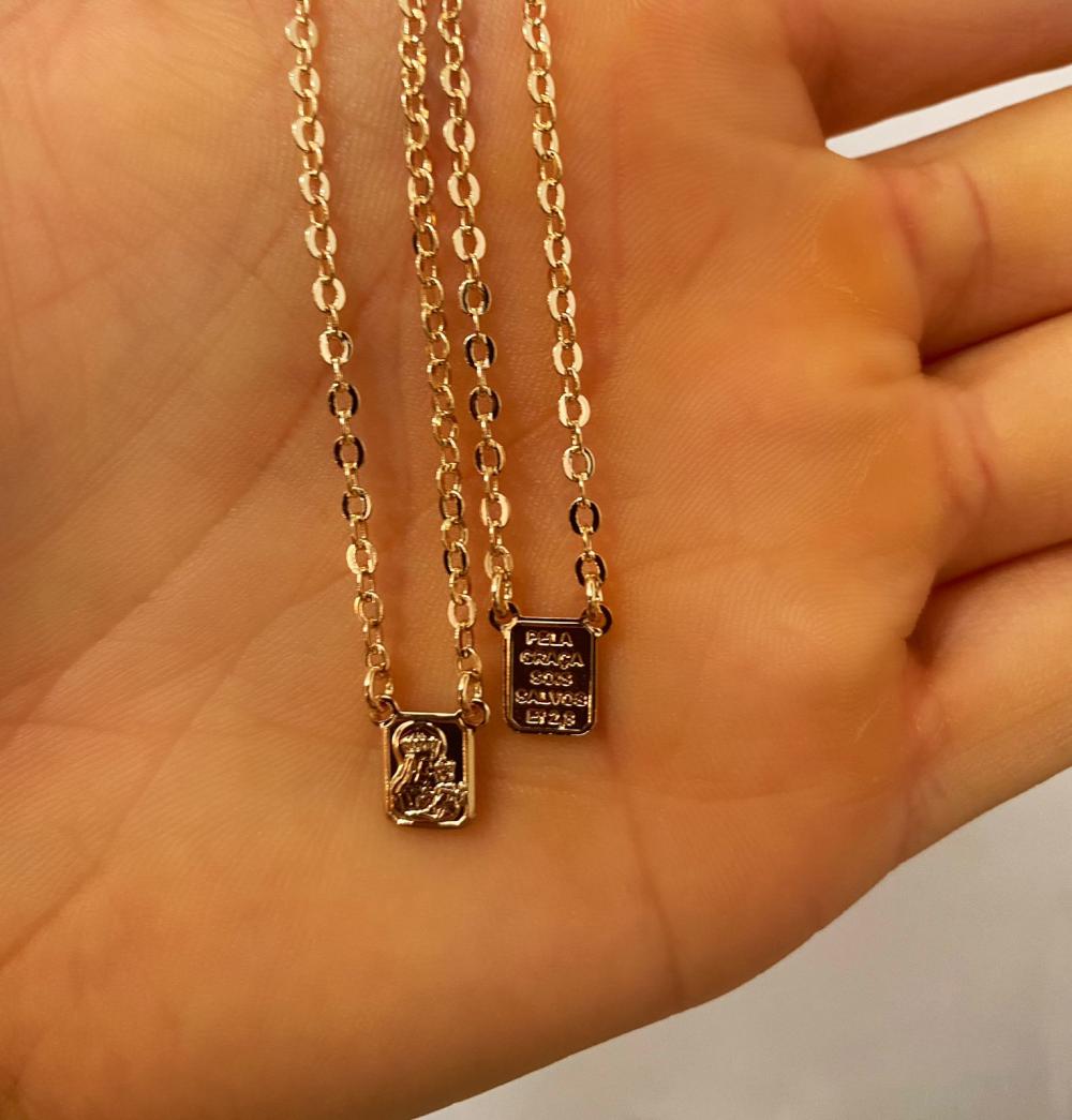 Escapulario chapa pequena