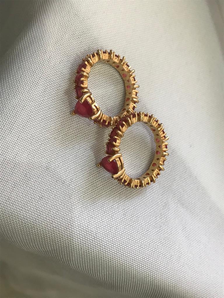 Aliança Cristal rosa