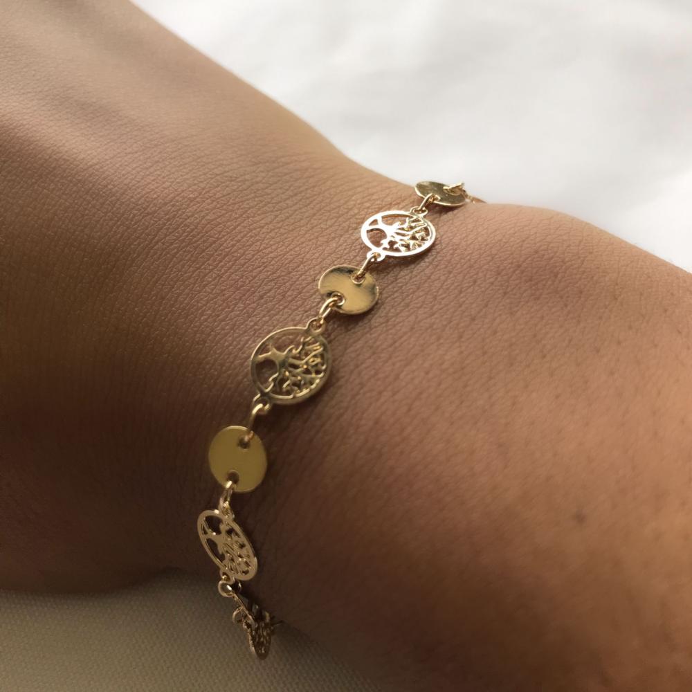 Pulseira enfeites de arvorizinha