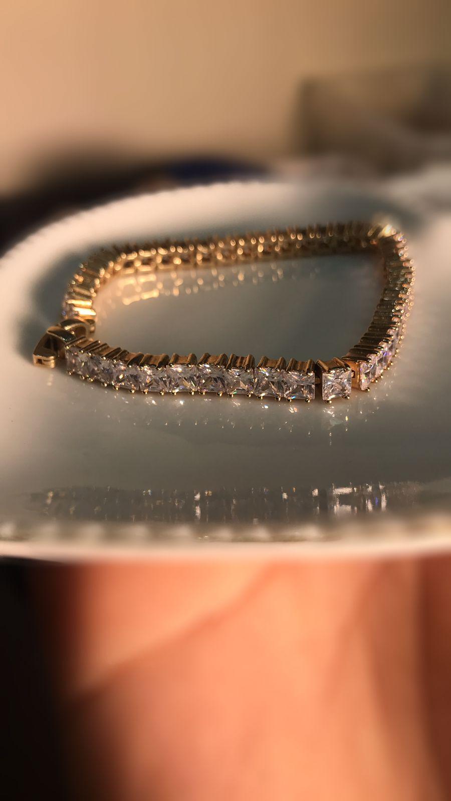 pulseira riviera  cubica