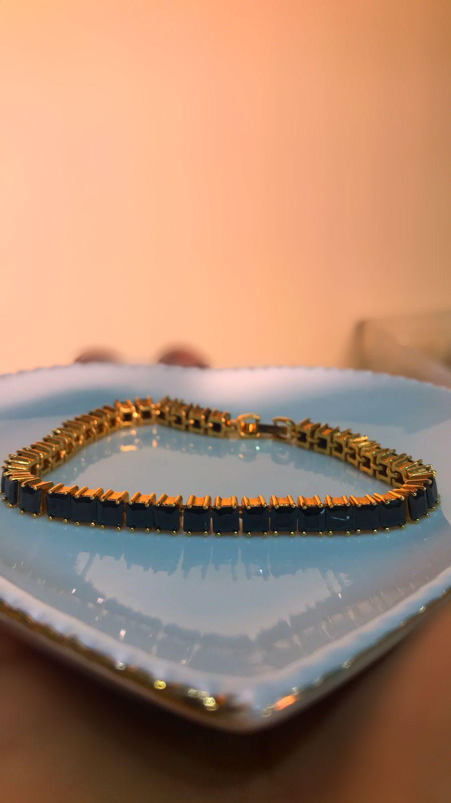 pulseira riviera  cubica