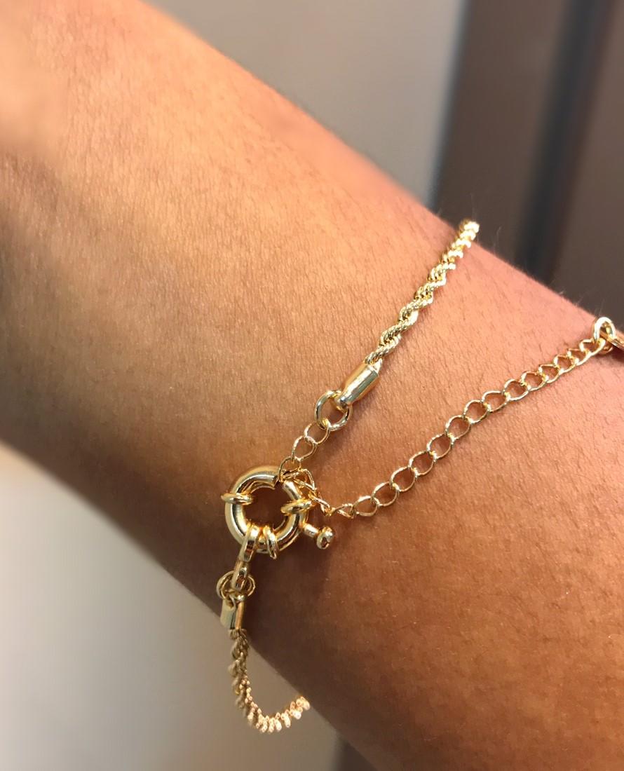Pulseira Cordão Baiano Fecho Boia