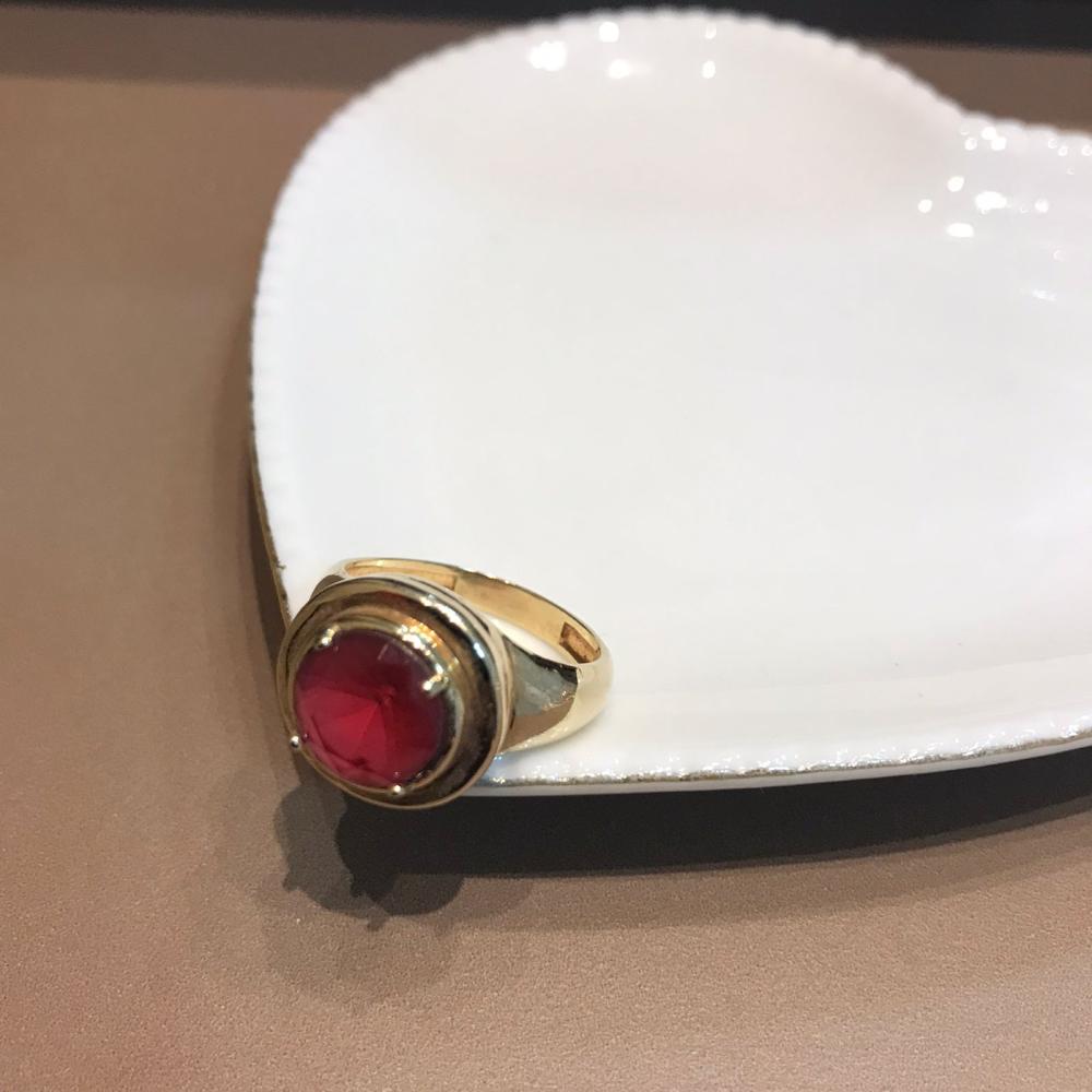 anel cristal com 4 garra