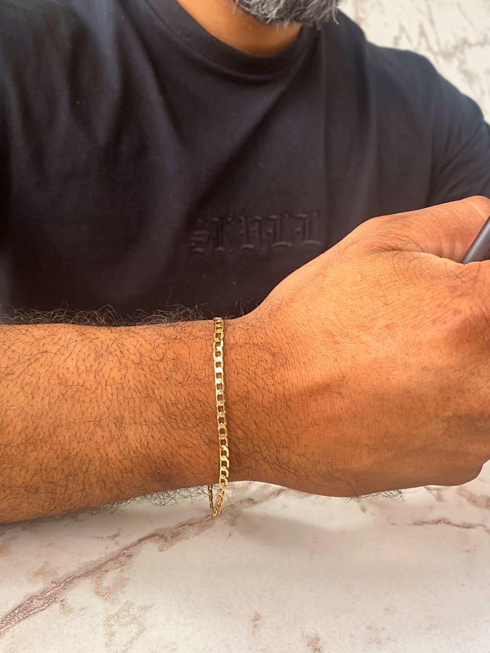 pulseira corrente grumet sem zircônia