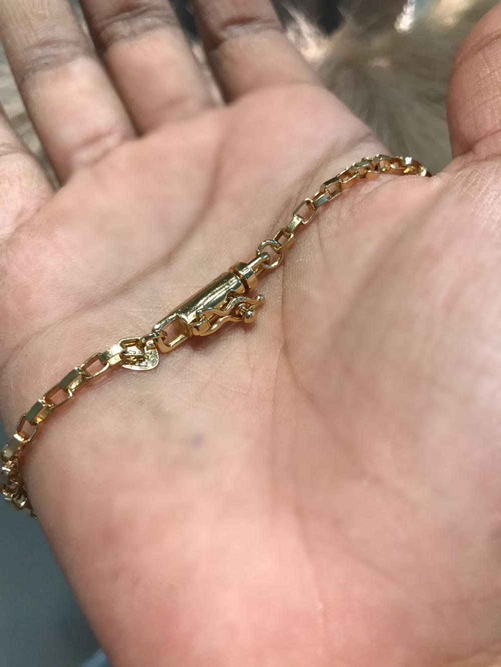 pulseira veneziana longa bruta0.80