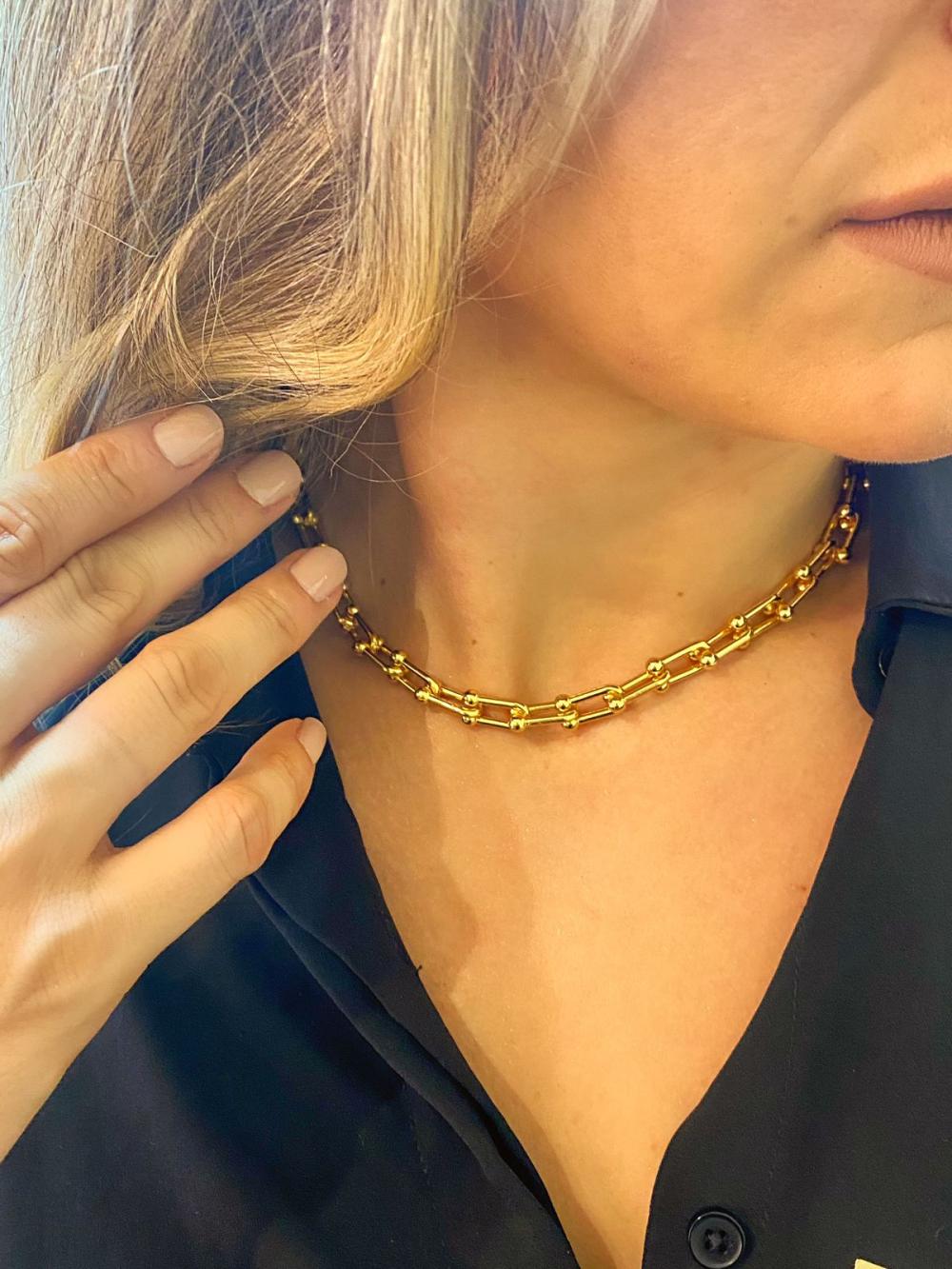 colar gargantilha tiffany