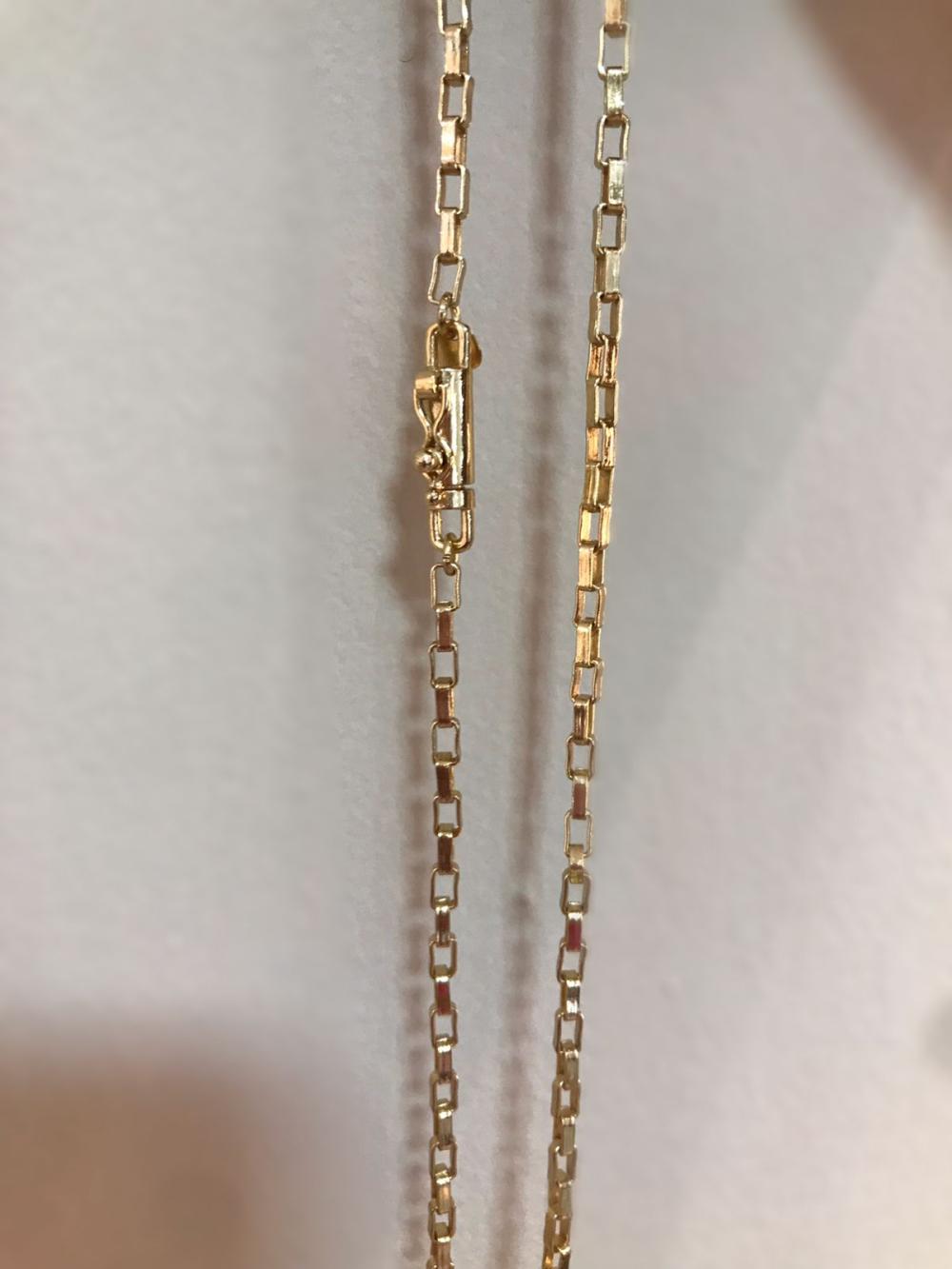 corrente veneziana longa fecho canhao