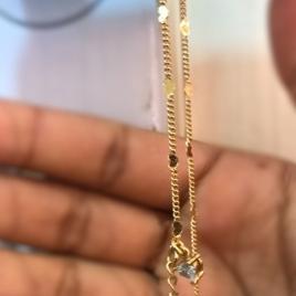 pulseira corrente com coraçõezinhos sem zircônia