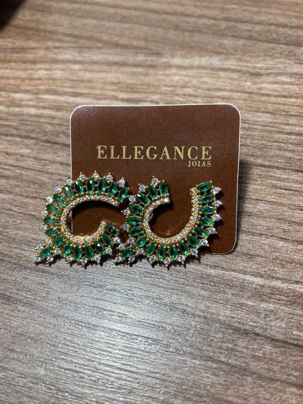 Brinco verde em U