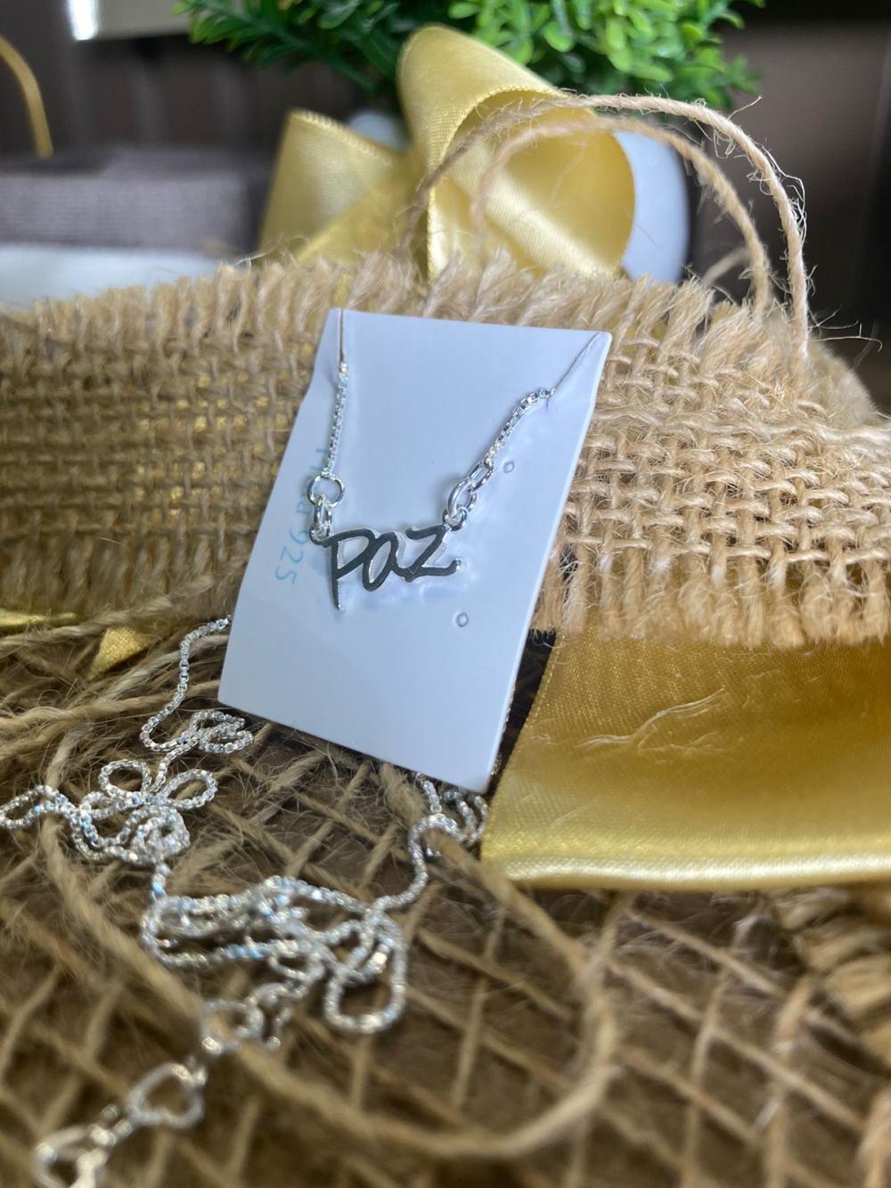 Colar Paz