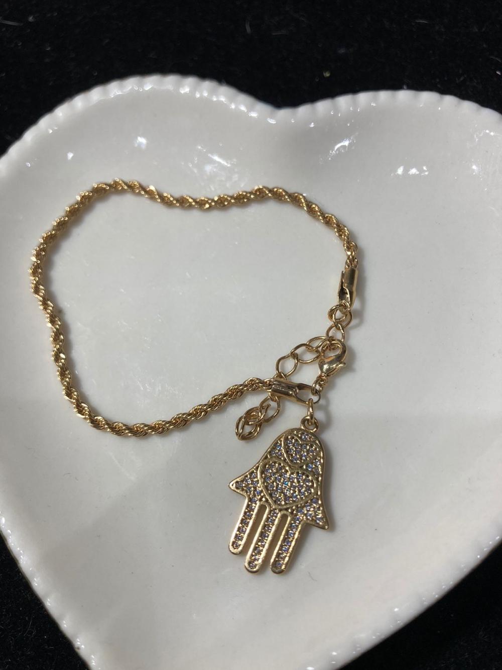 Pulseira cordao baiano mao
