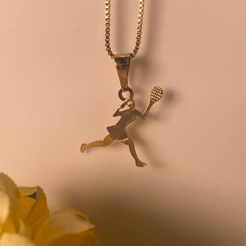 Colar Jogadora de Tenis